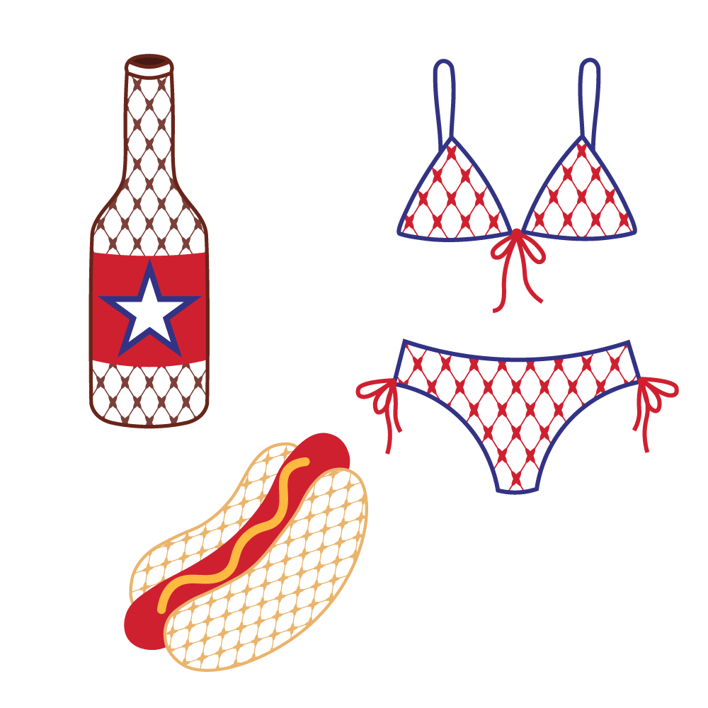 Chic Americana for Print