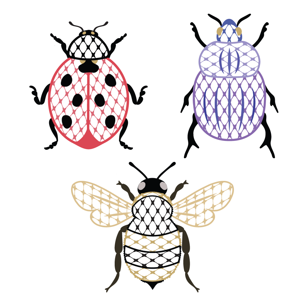 Chic Bugs for Print