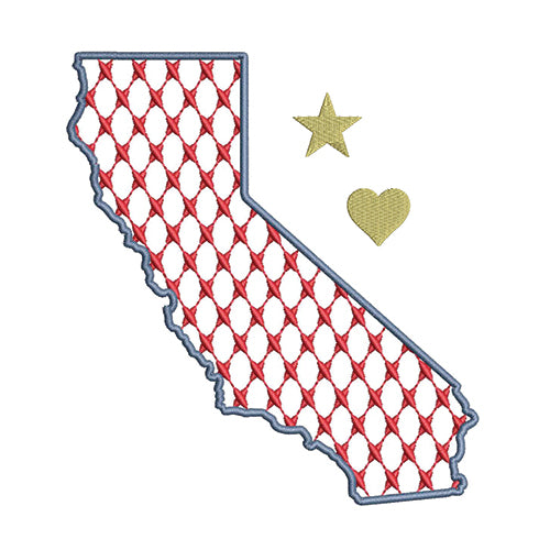 Chic California for Embroidery