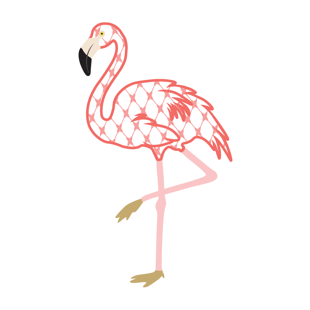 Chic Flamingo for Print