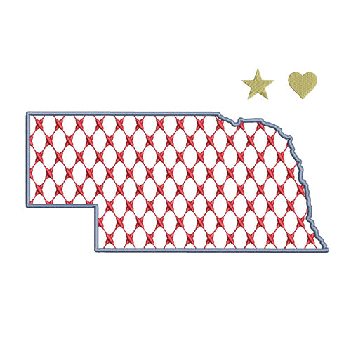 Chic Nebraska for Embroidery
