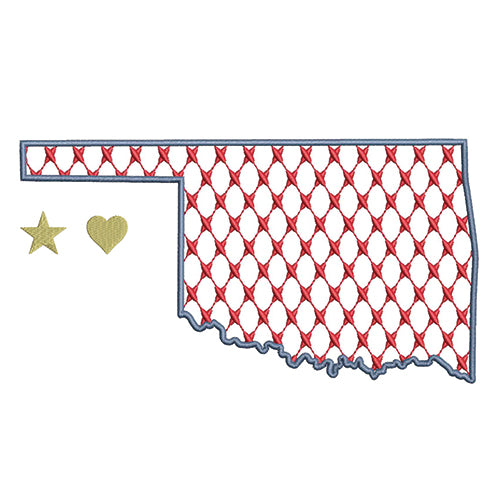 Chic Oklahoma for Embroidery
