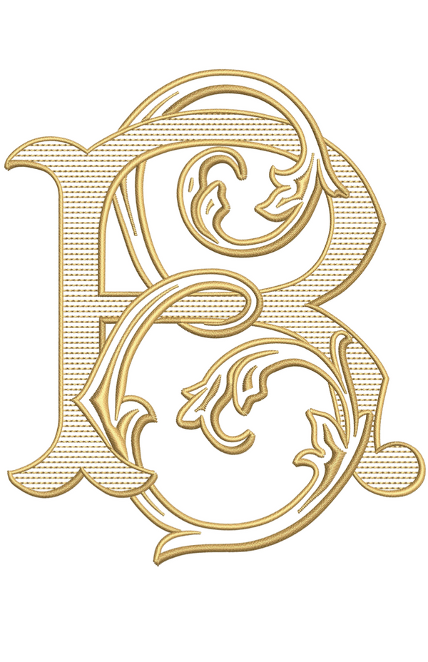 Letter R for embroidery – Shuler Studio