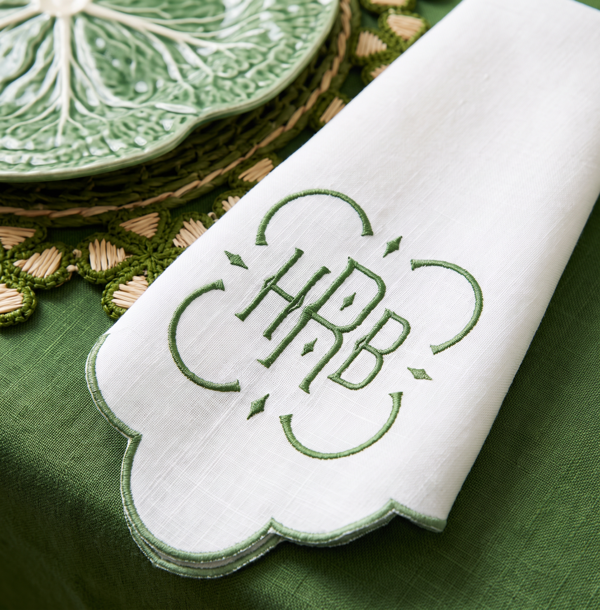 Monogram Meridian Font for Embroidery