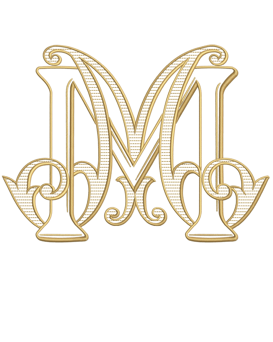 Monogram Chic MM for Embroidery