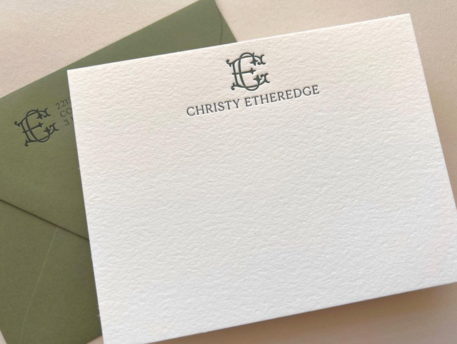 I would love a personal or family monogram…