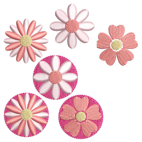 Mini Plus Flowers Set for Embroidery