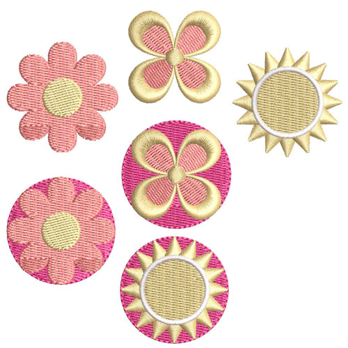 Mini Plus Flowers Set for Embroidery