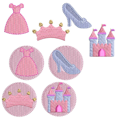 Mini Plus Princess Set for Embroidery