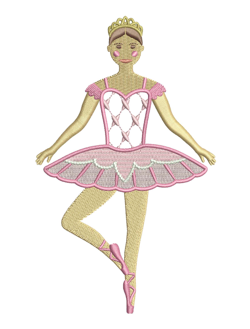 Chic Sugarplum Fairy for Embroidery