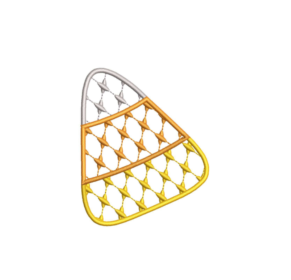 Chic Candy Corn for Embroidery