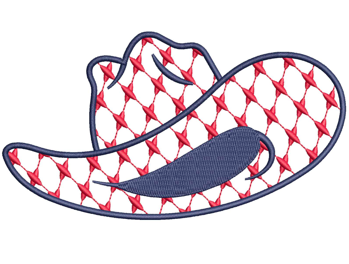 Chic Hat for Embroidery