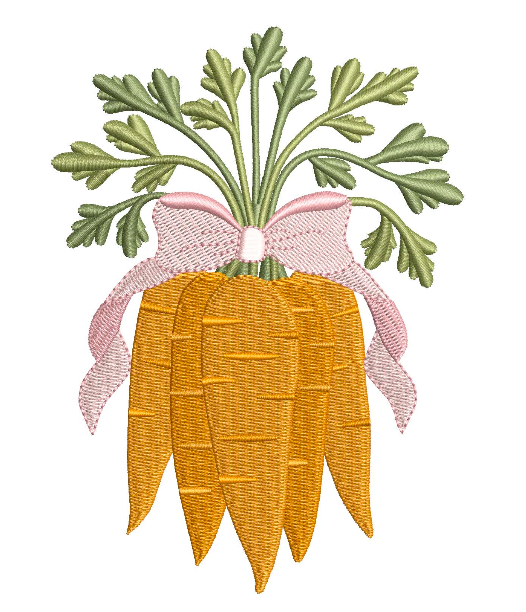 Chloe Carrots for Embroidery