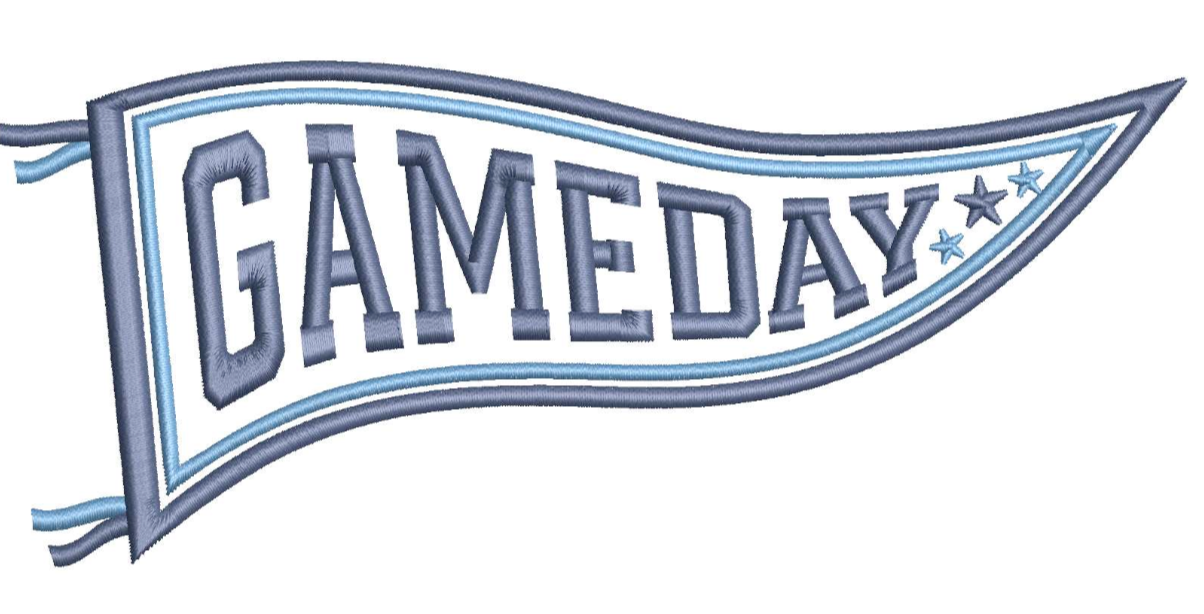 Game Day for Embroidery