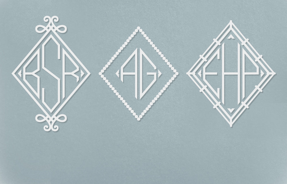 Diamond Monogram Fonts