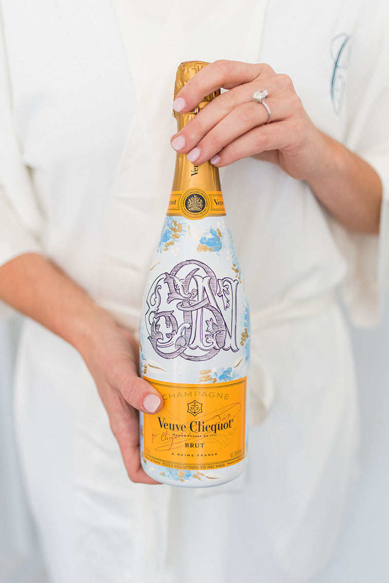 Champagne Veuve Cliquote Brut Yellow Tshirt Design SVG Digital Cricut File