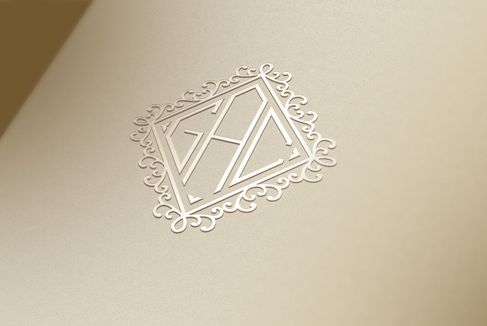 Monogram Diamond Font for Print