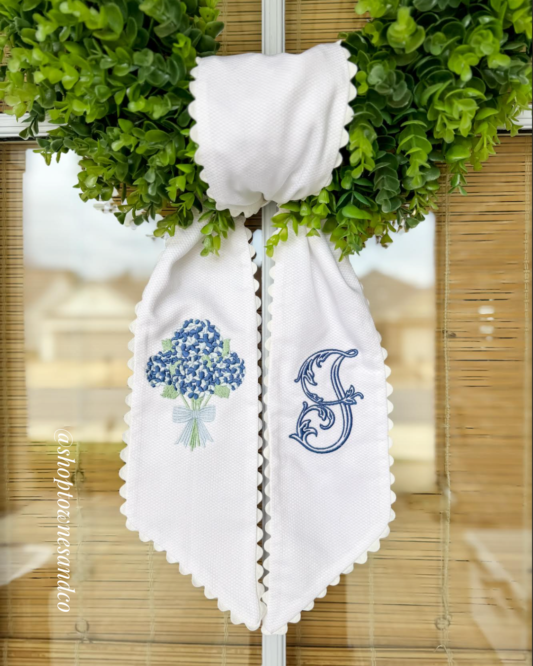 Single Vine Font for Embroidery