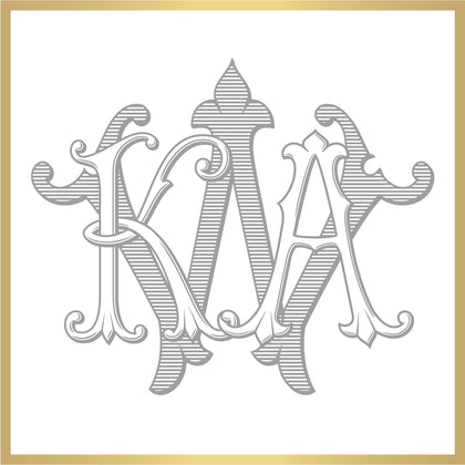 Signature 3-Letter Monogram