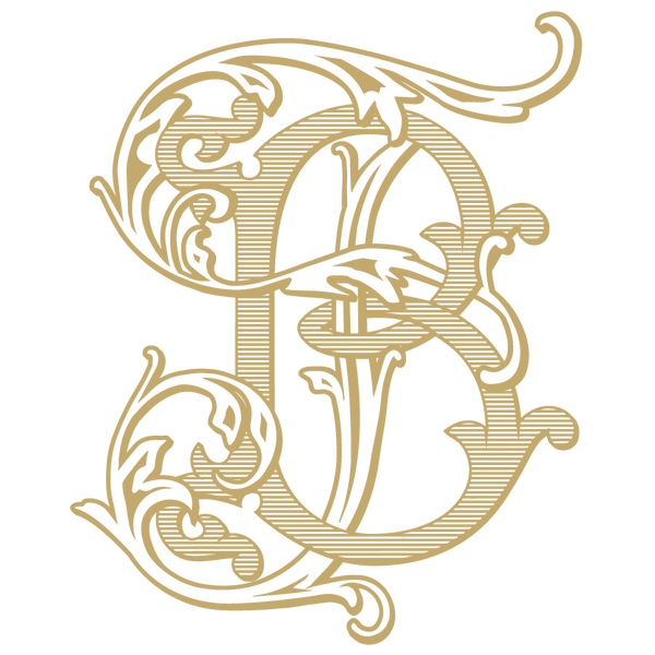 Shuler Monogram F Letter F for print – Shuler Studio