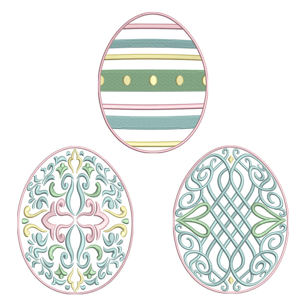 Beatrix Eggs Set I for Embroidery