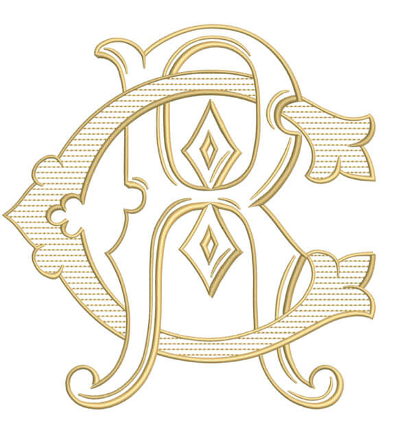 Embroidery Pattern Letter R Letter R for embroidery – Shuler Studio