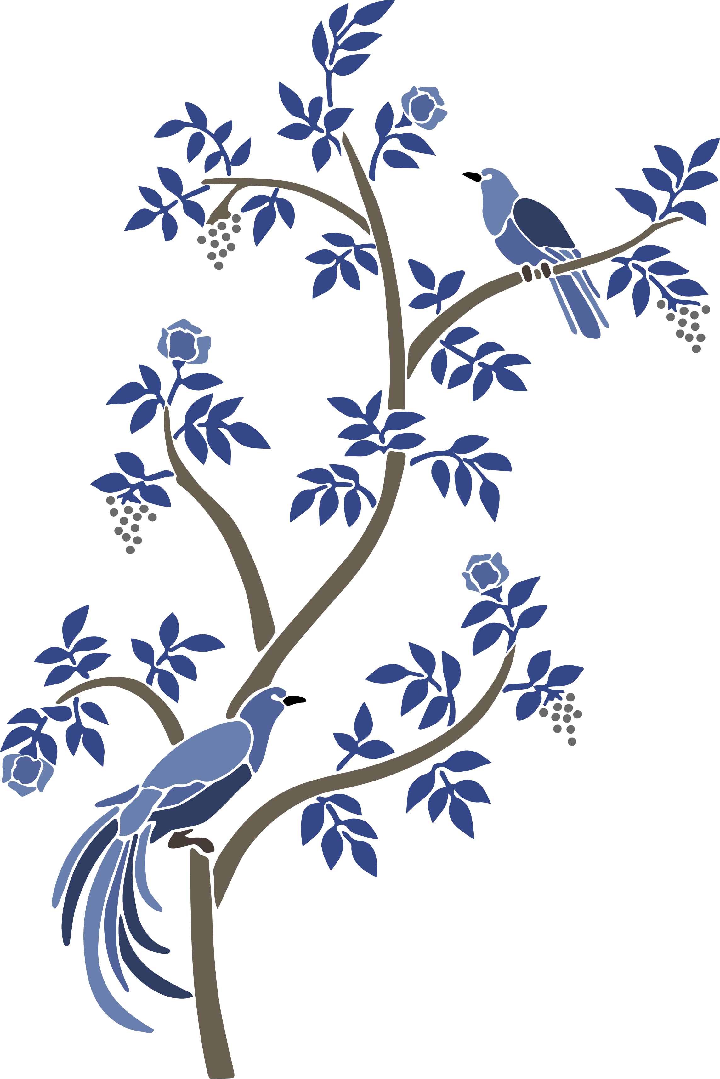 Chantilly Birds for Print