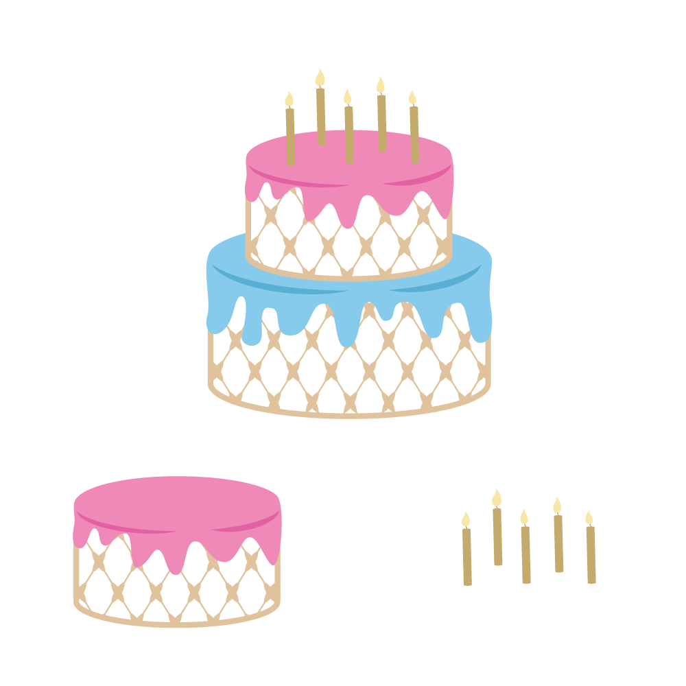 Chic Cake for Print