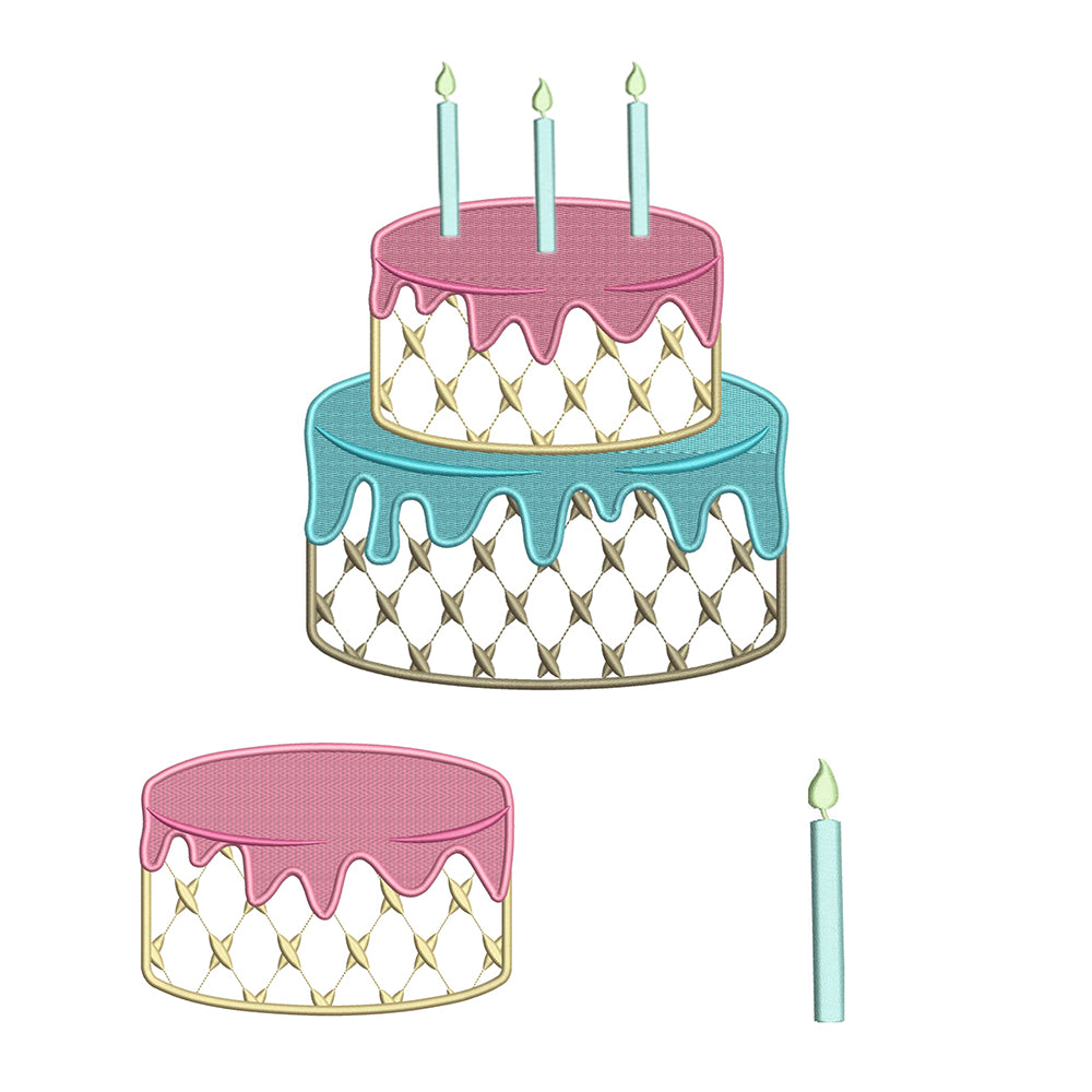 Chic Cake for Embroidery