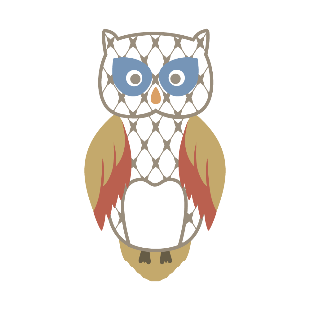 Chic Owl for Print