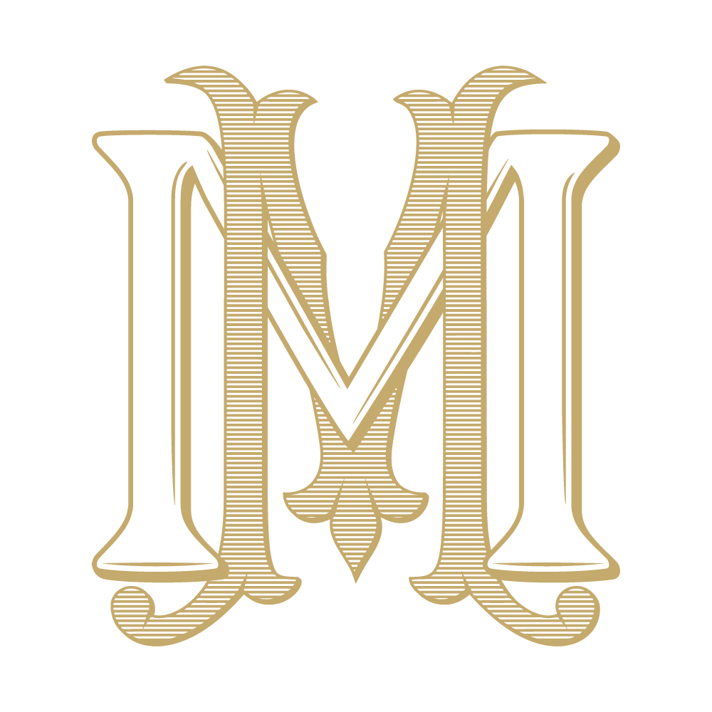 Vintage Monogram MM Digital Download Double M 