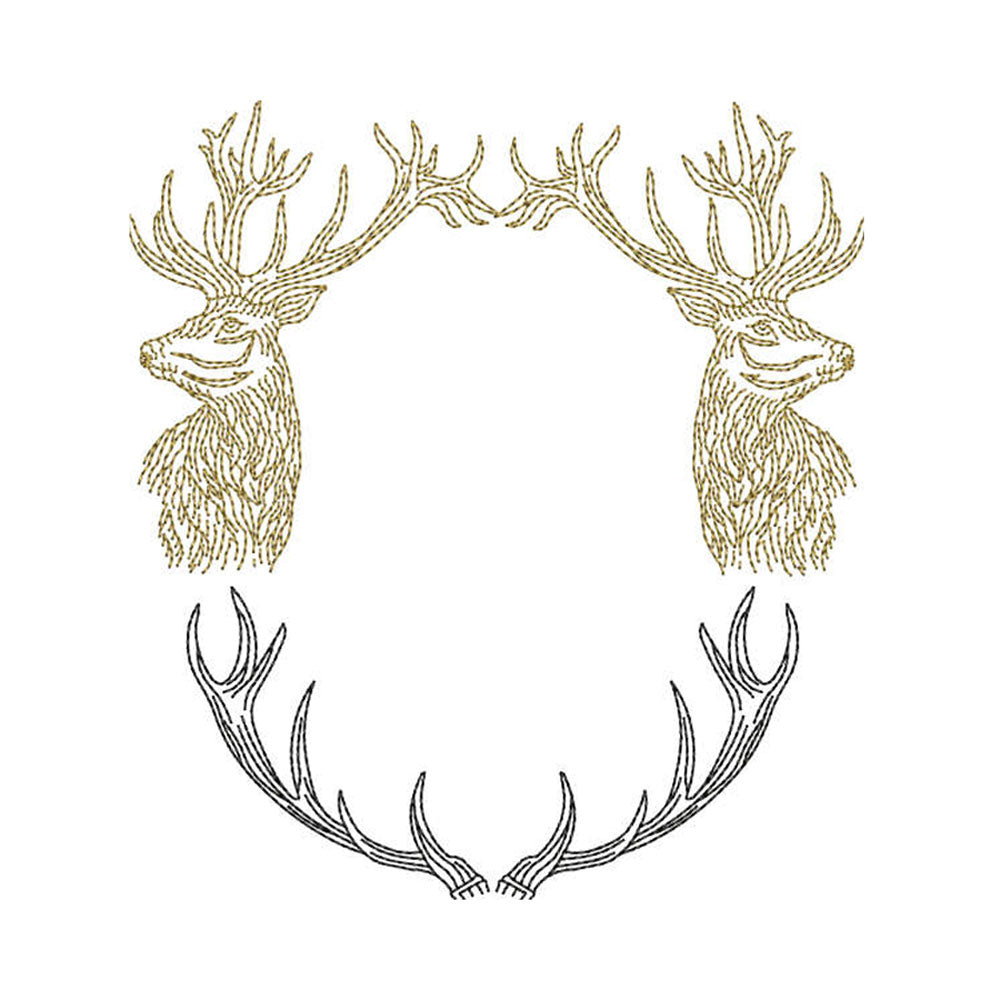 Madison Stags for Embroidery