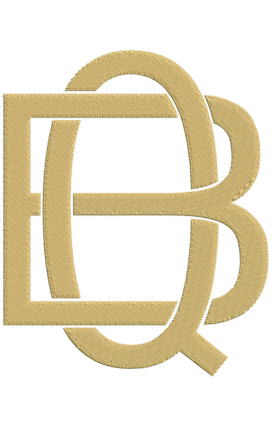 Monogram Block BQ for Embroidery