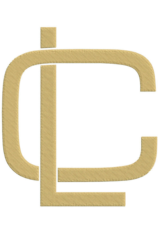 Monogram Block CL for Embroidery
