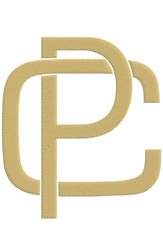 Monogram Block CP for Embroidery