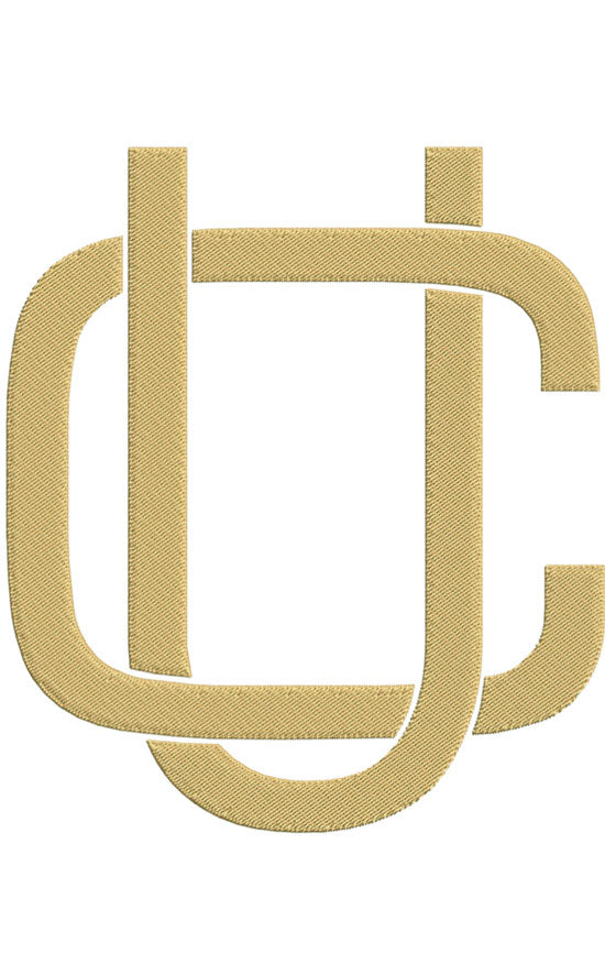 Monogram Block CU for Embroidery