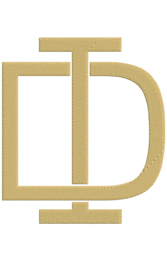 Monogram Block DI for Embroidery