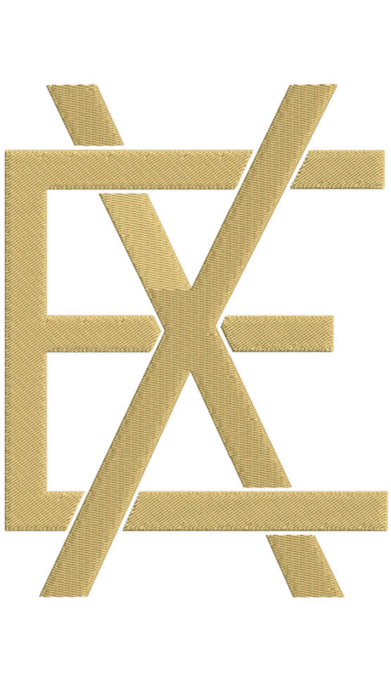 Monogram Block EX for Embroidery