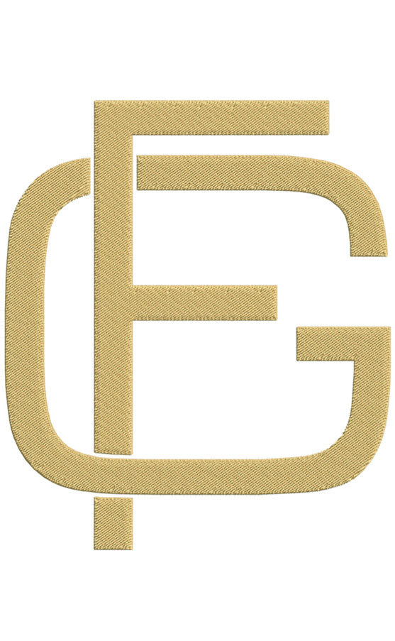 Monogram Block FG for Embroidery