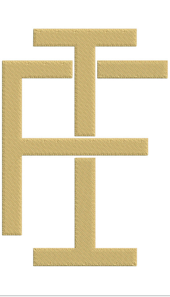 Monogram Block FI for Embroidery