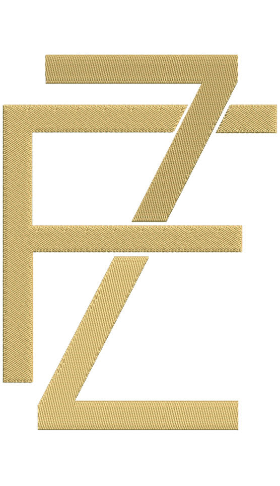 Monogram Block FZ for Embroidery