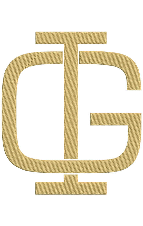 Monogram Block GI for Embroidery