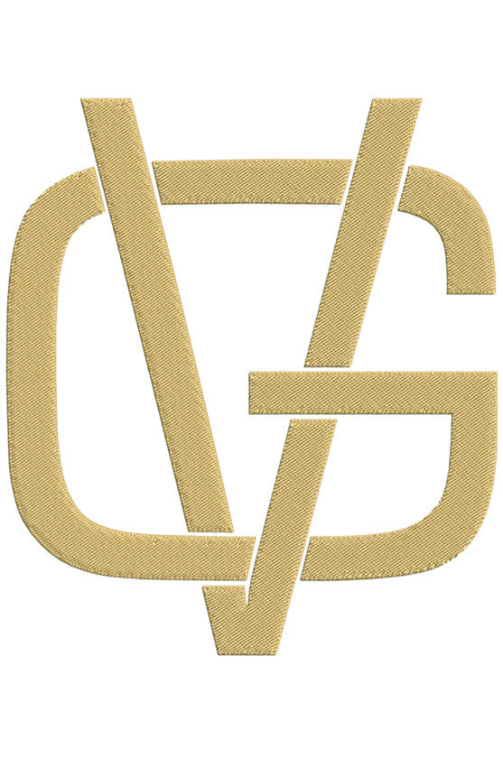 Monogram Block GV for Embroidery