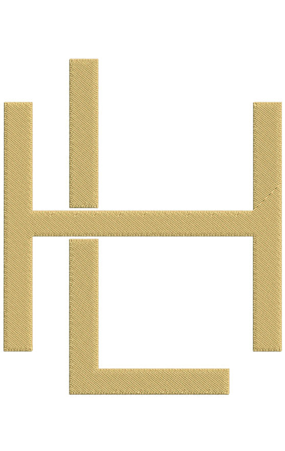 Monogram Block HL for Embroidery