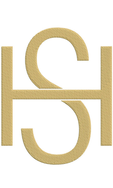 Monogram Block HS for Embroidery – Shuler Studio