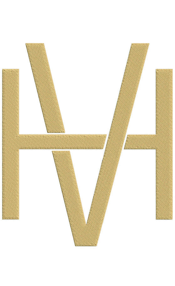 Monogram Block HV for Embroidery