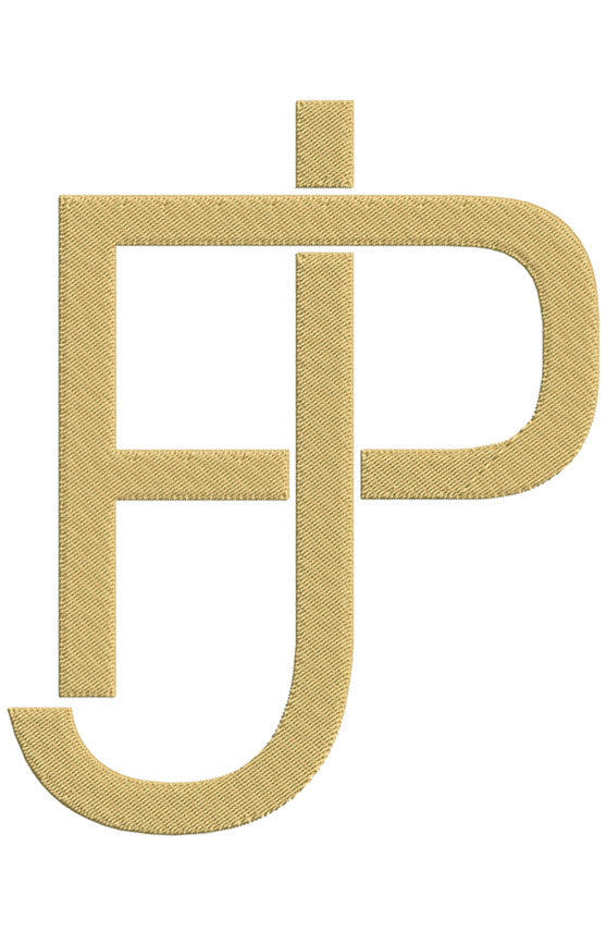 Monogram Block JP for Embroidery
