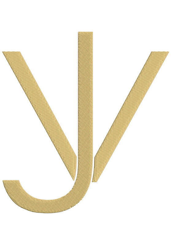 Monogram Block JV for Embroidery