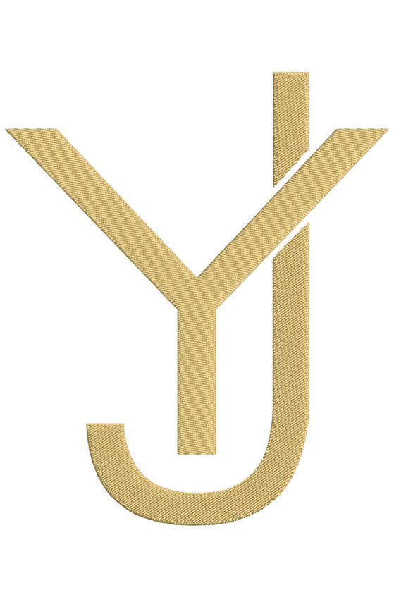 Monogram Block JY for Embroidery