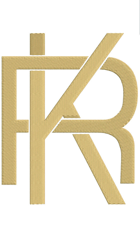 Monogram Block KR for Embroidery